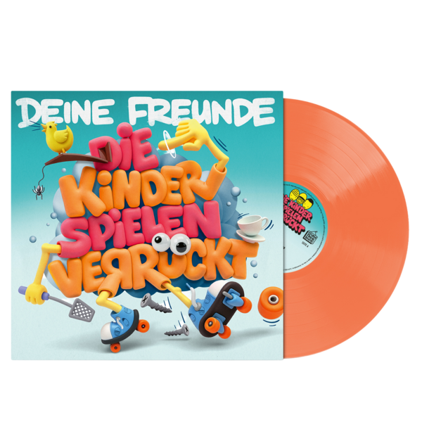Die Kinder spielen verrückt